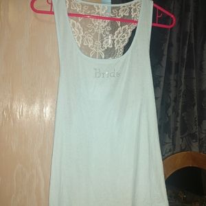 Bride Tank Top Never Worn